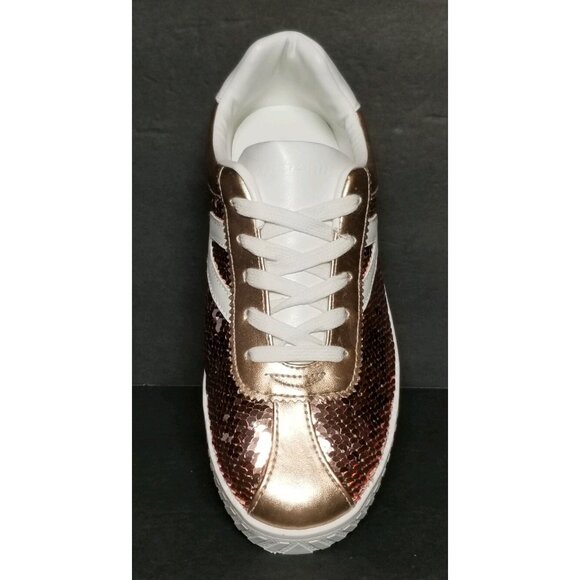 TRETORN CAMDEN SEQUIN WHITE / DARK PINK CHILD SIZE 5 NEW IN BOX LE-03 A-R - Picture 5 of 12